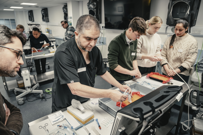 Training in the Macewen Clinical Skills Suite